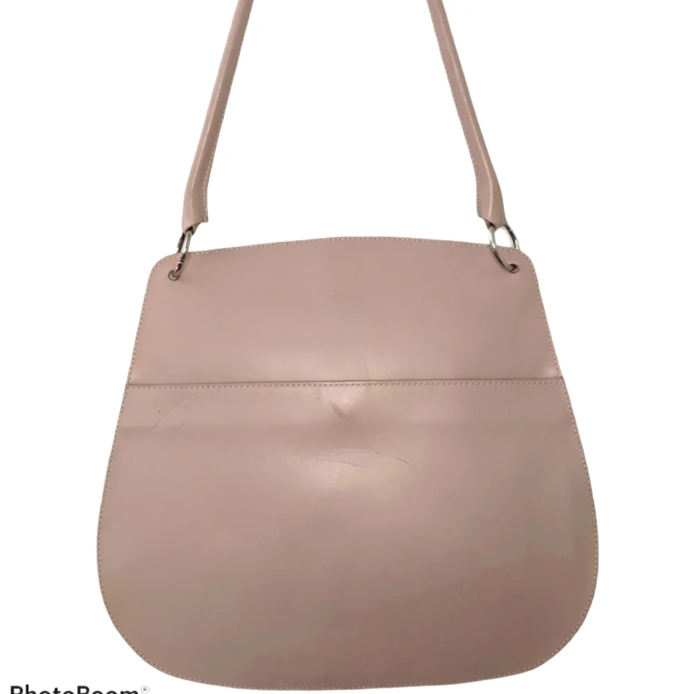 Furla Vintage Top Handle Purse Mauve Light Pink - Picture 4 of 14